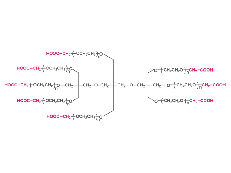 8 臂聚（乙二醇）羧酸 (TP) [8 臂 PEG-CM(TP)]
