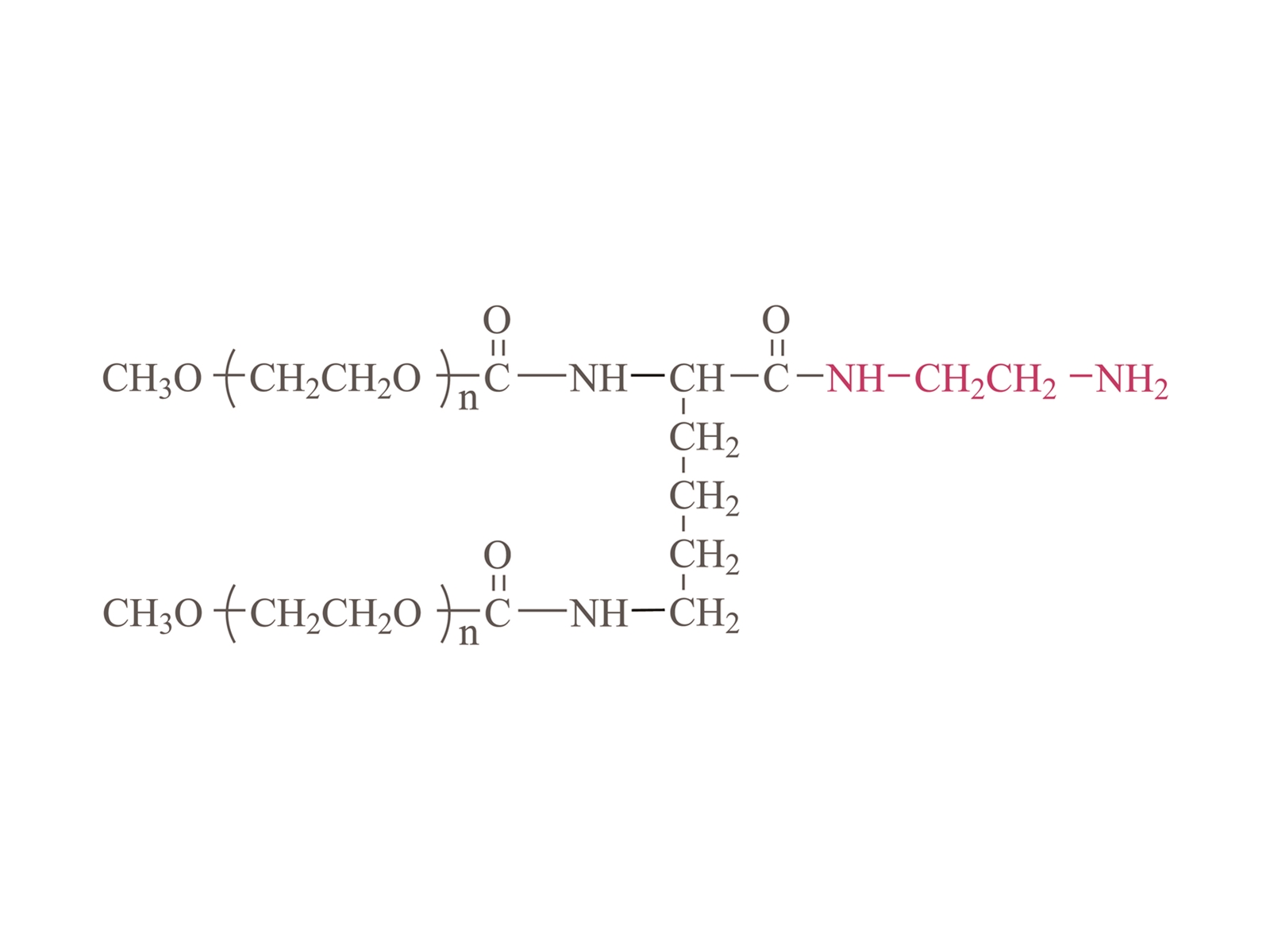 2 臂甲氧基聚（乙二醇）胺 (LYS01) [2 臂 PEG-NH2(LYS01)]