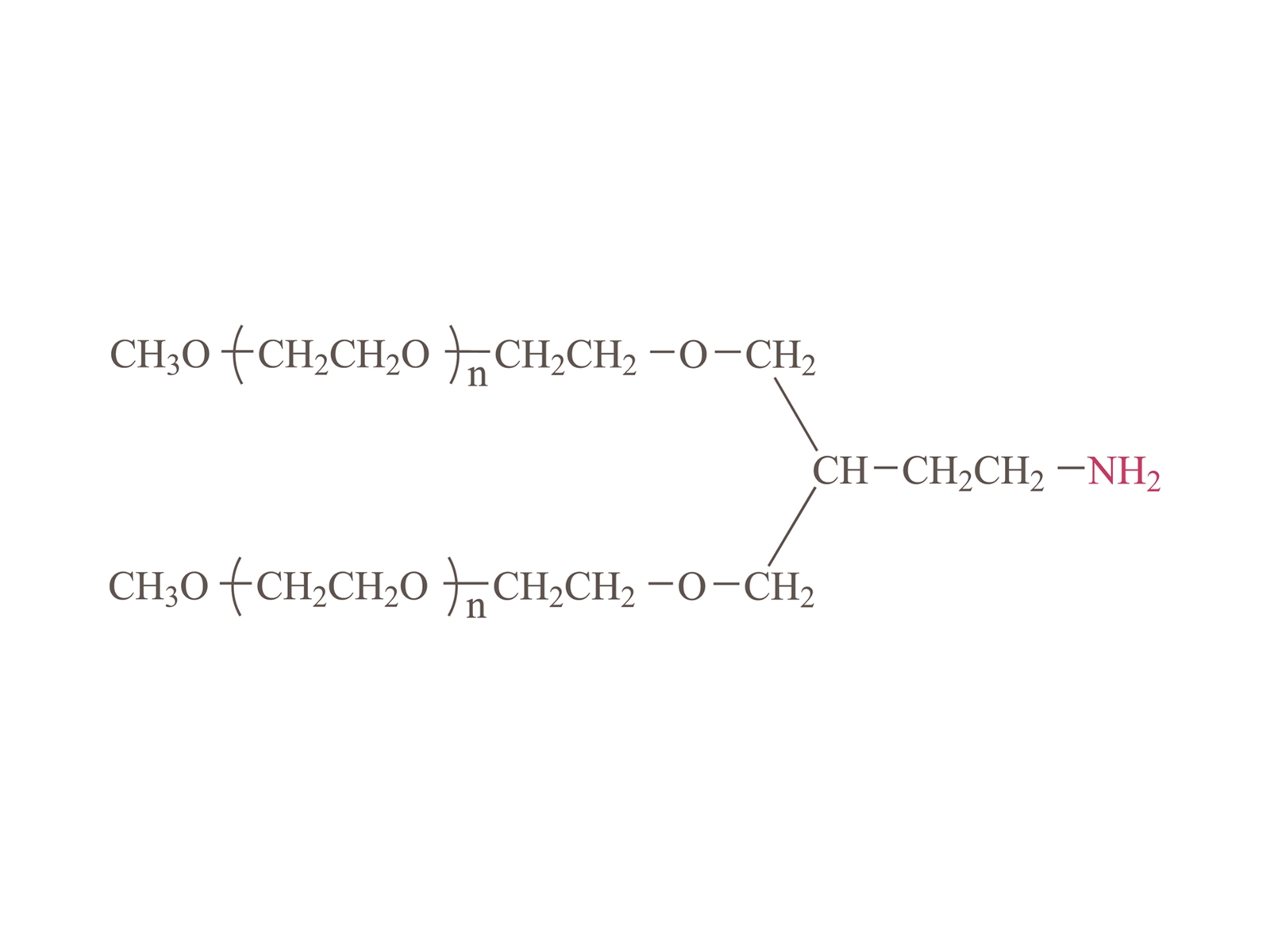 二臂甲氧基聚（乙二醇）胺（PT02）[二臂PEG-NH2（PT02）]