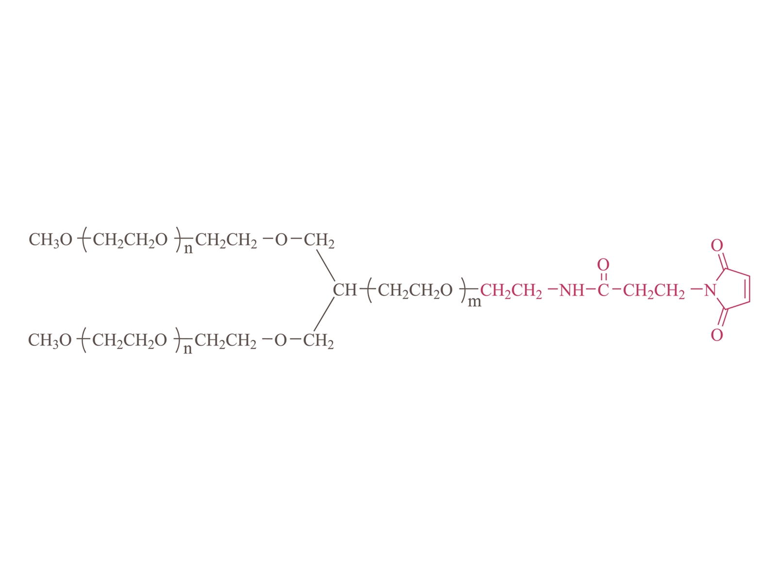 Y型聚（乙二醇）马来酰亚胺（Y1PT02）[Y型 PEG-MAL]